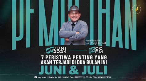 Peristiwa Penting Yang Akan Terjadi Di Bulan Juni Dan July Pj Kkr