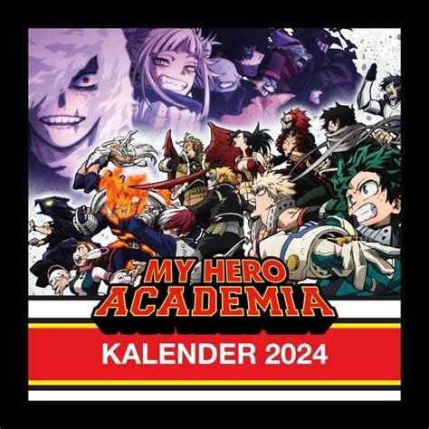 My Hero Academia Wandkalender 2024 Kalender bei bücher de bestellen