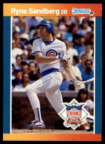 Donruss All Stars Ryne Sandberg Chicago Cubs Ebay