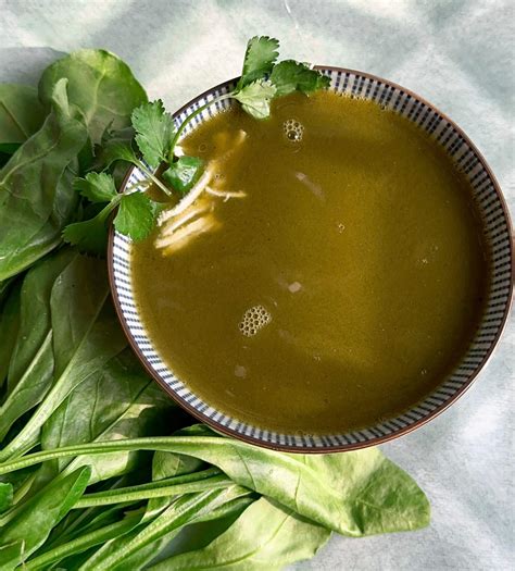 Spinach Soup Recipe Without Milk Or Cream Shellyfoodspot