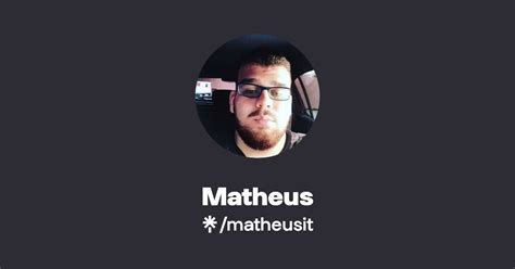 Matheus Instagram Facebook Linktree