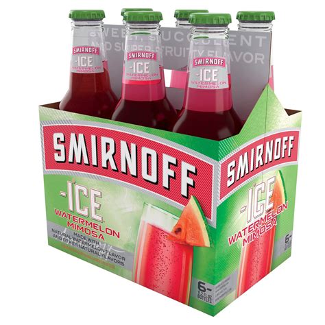 Smirnoff Bottle Flavors