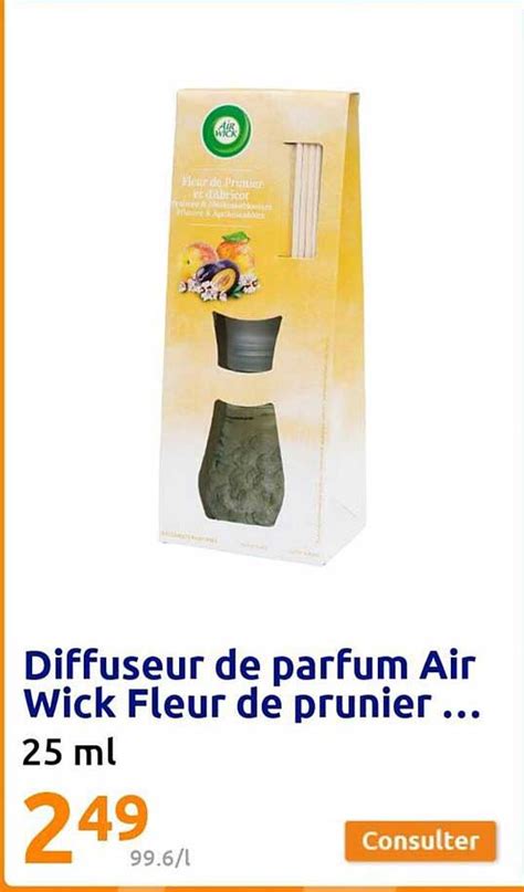 Promo Diffuseur De Parfum Air Wick Fleur De Prunier Chez Action