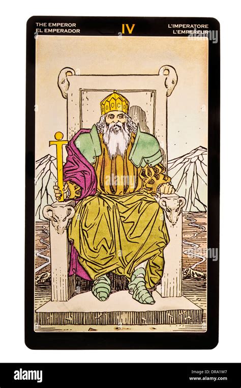 Carta Del Tarot El Emperador Fotos E Im Genes De Stock Alamy