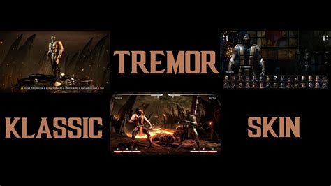 Mortal Kombat X PC TREMOR KLASSIC SKIN MOD gameplay instruções