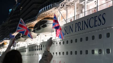 Sun Princess Unveiled In Southampton A New Era For Princess Cruises