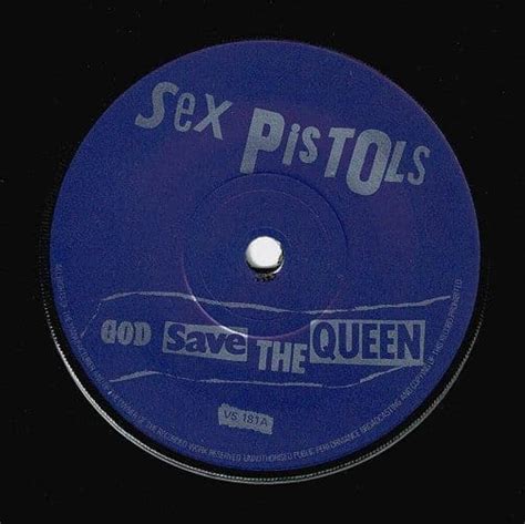 Sex Pistols God Save The Queen Vinyl Record 7 Inch Virgin 1977