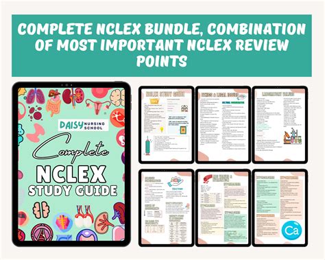 Complete Nclex Cream Sheet Bundle Nclex Study Guide Mark Klimex Notes