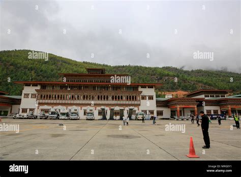 Paro International Airport, Paro, Bhutan Stock Photo - Alamy