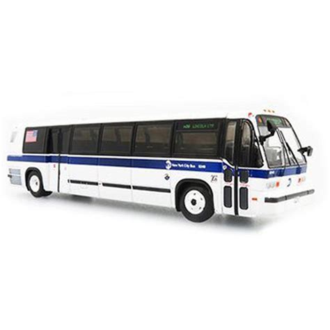 Tmc Rts Transit Bus Mta New York City 187 Scale Collectable Diecast