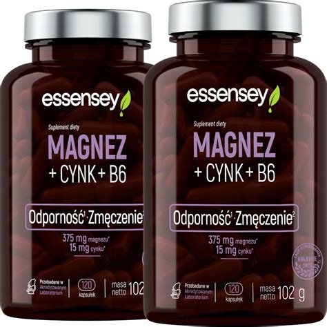 Magnez Cynk Wit B Bio Complex Zmb Zma Stres Allegro Pl