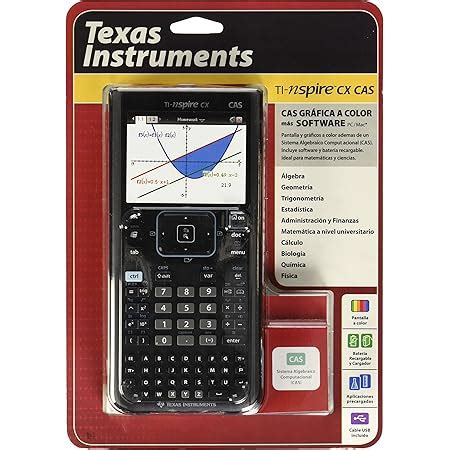 Texas Instruments Ti Nspire Cx Ii Cas Calculadora Gr Fica A Color