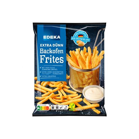 EDEKA Backofen Frites extra dünn 750g Lebensmittel Versand eu Leb