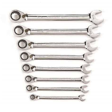 Kd Tools Gearwrench Piece Set Point Standard Sae Ratchet Wrench