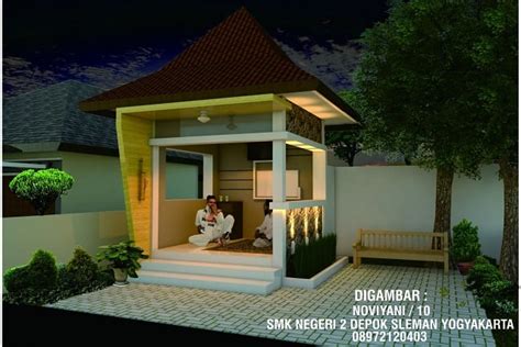 8 Ide Desain Pos Kamling Untuk Lingkungan Rumah Masa Kini