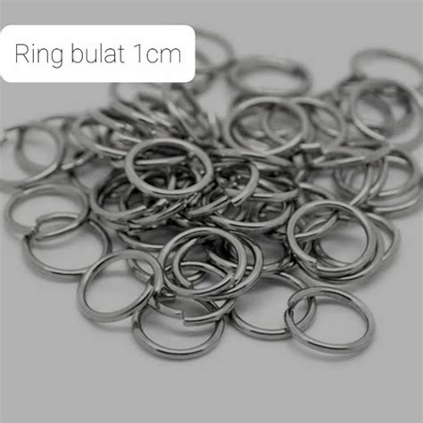 Jual Ring Besi Bulat Jump Ring Cm Mm Bakar Kota Surabaya