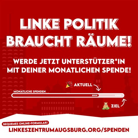 Linke Politik Braucht R Ume Werde Jetzt Unterst Tzer In Linkes