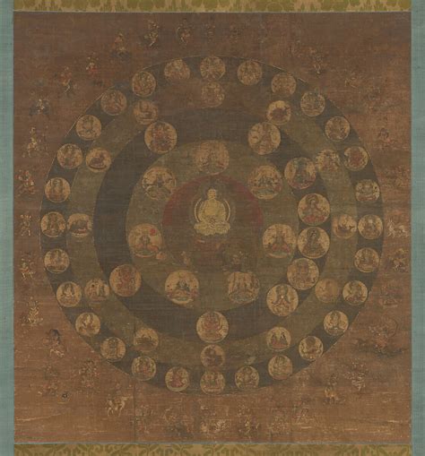 Star Mandala Japan Kamakura Period 11851333nanbokuchō Period