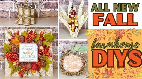 NEW FALL DIYS 2023 MAKE A STATEMENT WITH THESE FARMHOUSE FALL DIYS