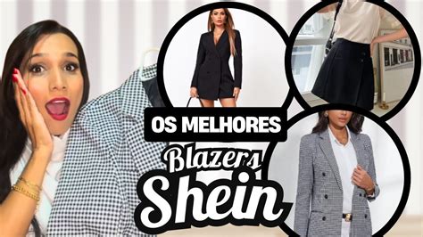 Comprinhas Dos Melhores Blazers Da Shein Compras De Inverno Na Shein