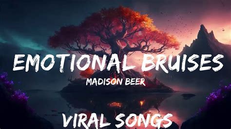 Madison Beer Emotional Bruises Lyrics 30mins With Chilling Music Youtube