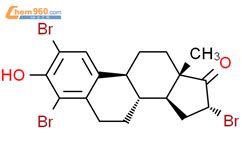 Estra 1 3 5 10 Trien 17 One 2 4 16 Tribromo 3 Hydroxy 16a 9CI