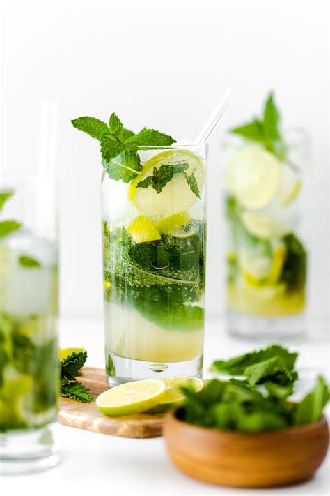 Classic Mojito With Agave The Healthful Ideas