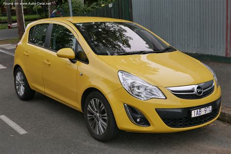 2011 Opel Corsa D Facelift 2011 5 Door 1 4 XER 100 Hp Technical