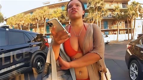 Woman In Bikini Accuses Cops Of Sexualizing Her Then Tries To Outsmart Them Bodycam Footage
