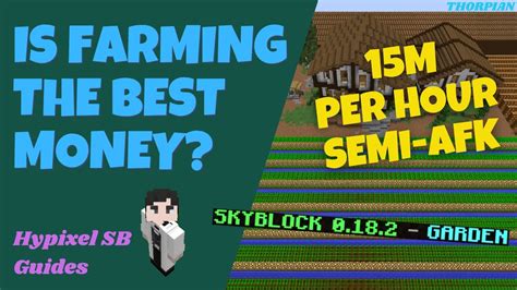 Farming Can Make How Much Now Hypixel Skyblock New Garden Update