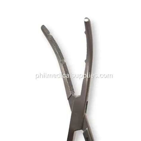 Heany Hysterectomy Forceps Curved 2 Teeth Philippine Medical Supplies