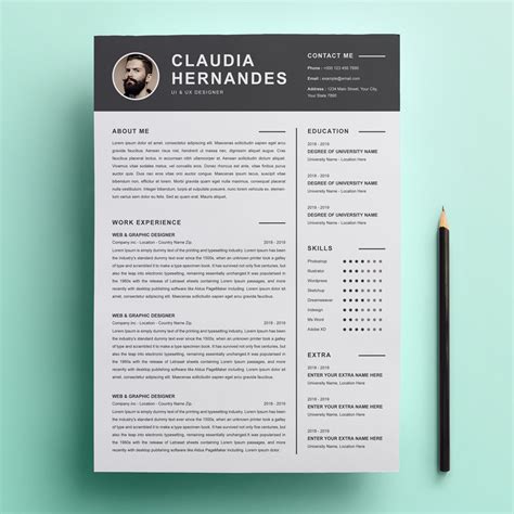 Claudia Hernandes Resume Template 171864 Templatemonster