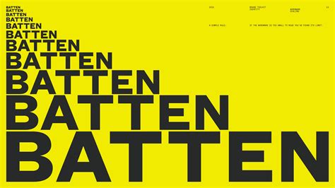 Batten — Kevintomaswork