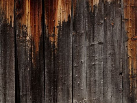 Charred Wood Background