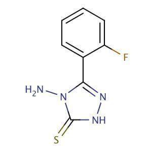 4 Amino 5 2 Fluoro Phenyl 4H 1 2 4 Triazole 3 Thiol Santa Cruz