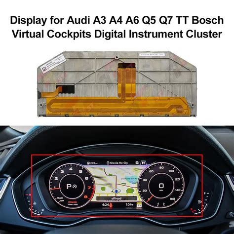 Dashboard Lcd Display For Audi A S A S A S Q Q Q