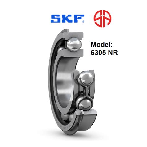 Skf Nr Deep Groove Ball Bearing With Snap Ring X X Bearing