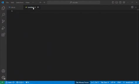 Visual Studio Code User Interface