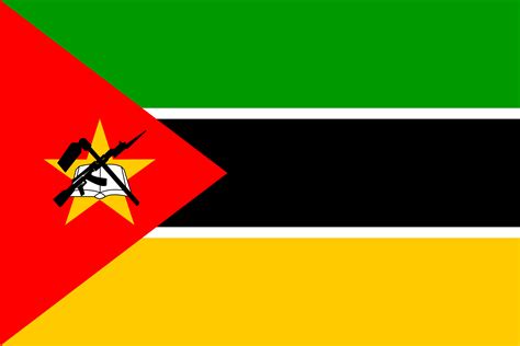 Clipart - Flag of Mozambique