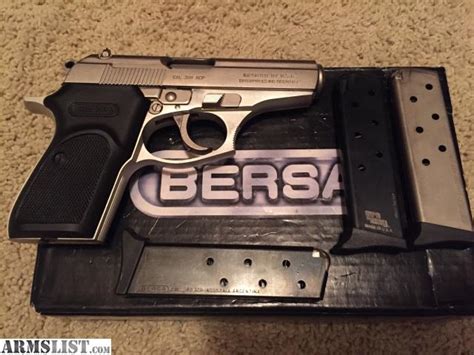 Armslist For Sale Bersa Thunder 380 Stainless