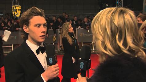 George MacKay - BAFTA Film Awards Red Carpet 2014 - YouTube