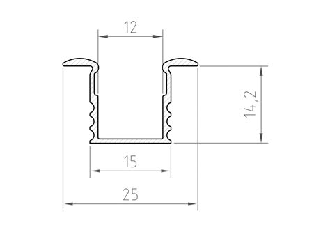 Profil Aluminiowy Tech Light P Czarny M Sklep Skori Led