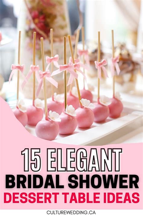 15 Adorable Bridal Shower Dessert Table Ideas And Inspiration