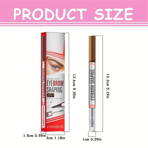 Sujito Clearance Liquid Eyebrow Pencil Eyebrow Pencil Double Headed Four Pronged Liquid Eyebrow