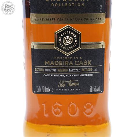 Bushmills Year Old Causeway Collection Madeira Casks Irish Whiskey