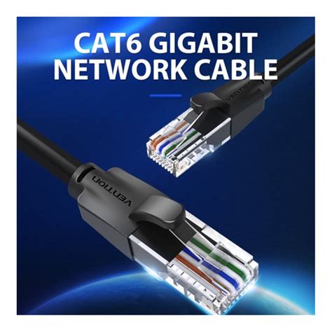 Cat6 Utp Patch Cable 5m Black 123market