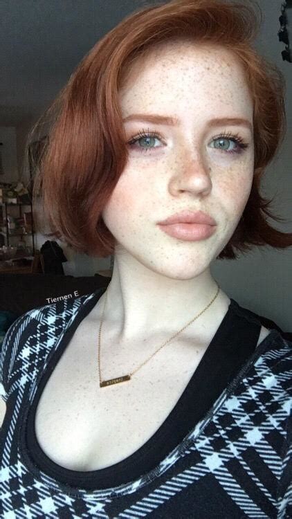 Pale Skin Beauty With Red Hair And Freckles Raestheticwomen