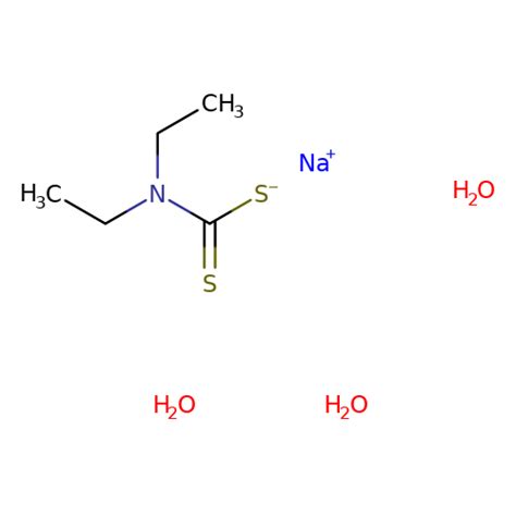 Fd21836 20624 25 3 Diethyldithiocarbamic Acid Sodium Trihydrate