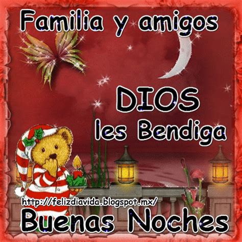 Familia y amigos Dios les Bendiga Buenas noches Adrian, Novelty Christmas, Christmas Ornaments ...