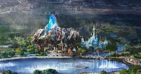 Disneyland Map Frozen